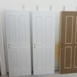 Neue Türen grundiert und lackiert in der Holzwerkstatt und Tischlerei im Landkreis Harburg
