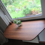 Fensterbank Nussbaum